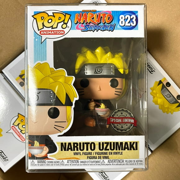 Anime Naruto Running Vinyl Figure w/ protector Naruto Shippuden Funko Pop 